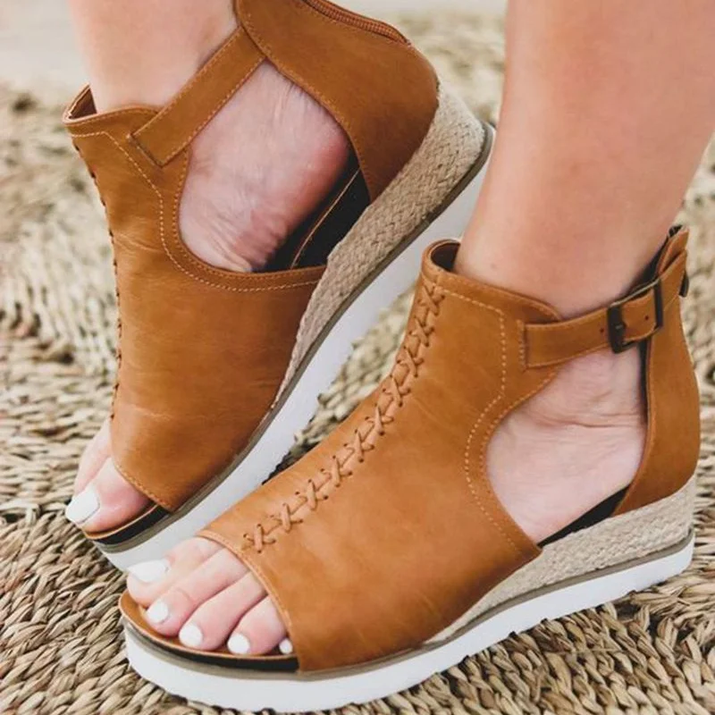 Comfort Plus Size Women Shoes Summer Casual Sport Sandals Beach Wedges Sandals Women Platform Sandals Tenis Masculino Size 35-43