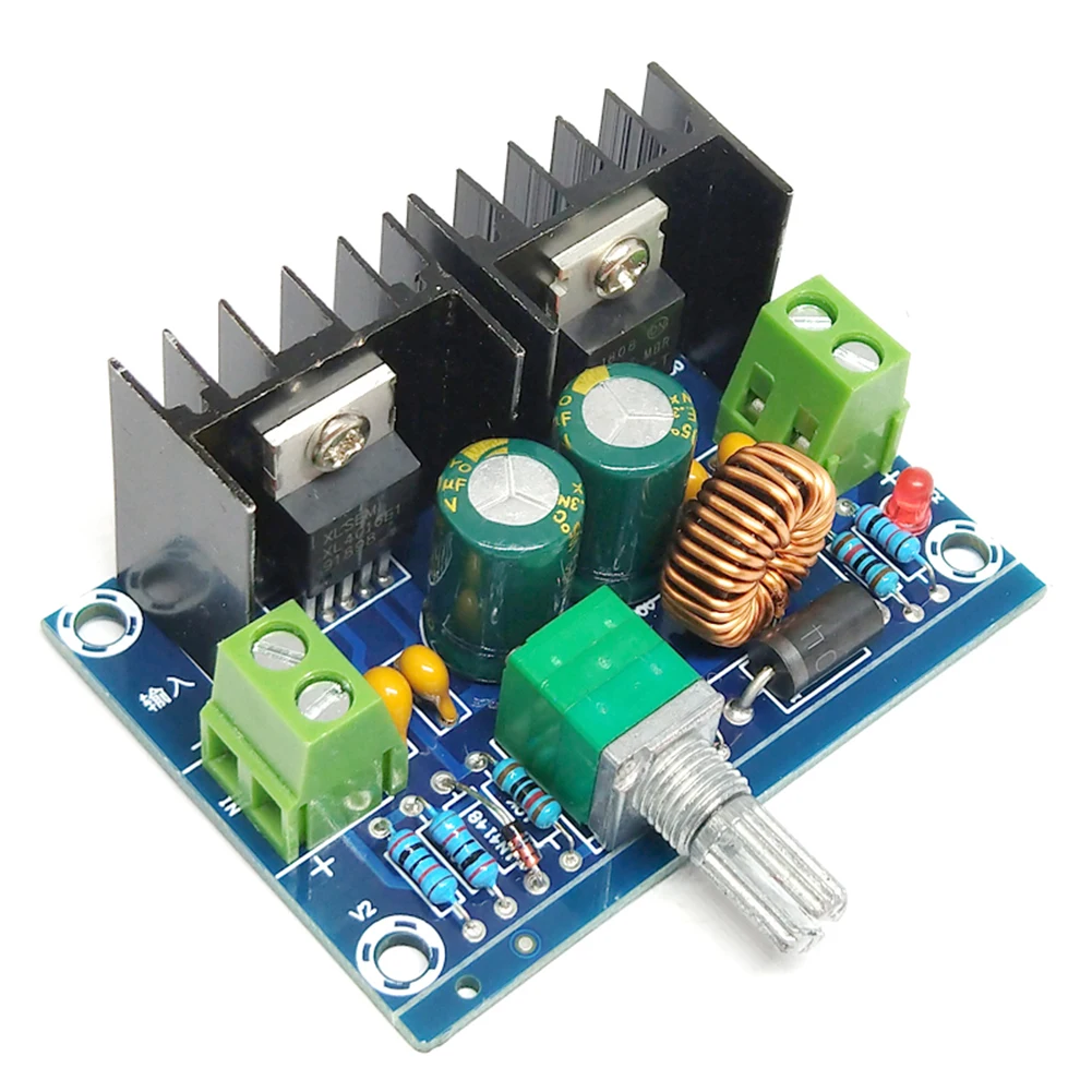 

XH-M401 DC-DC Step Down Converter Power Supply Module XL4016E1 Pwm Verstelbare 4-40V Om 1.25-36V Step Down Board 8A 200W