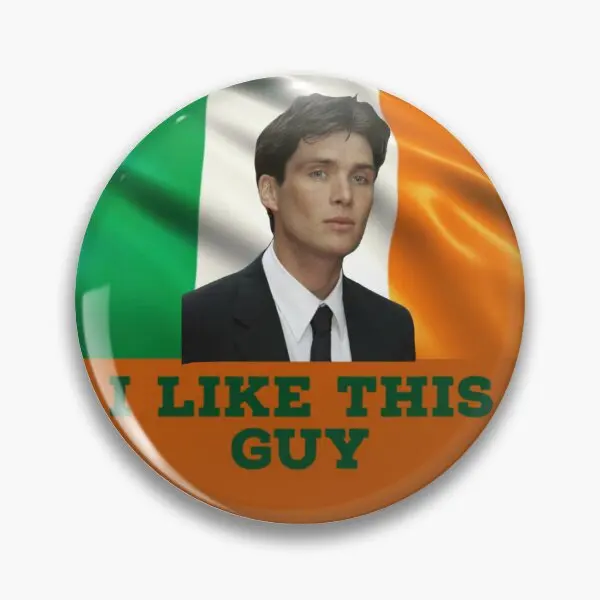 I Like Cillian Murphy Мягкая пуговица на воротнике креативная ювелирная брошь подарок
