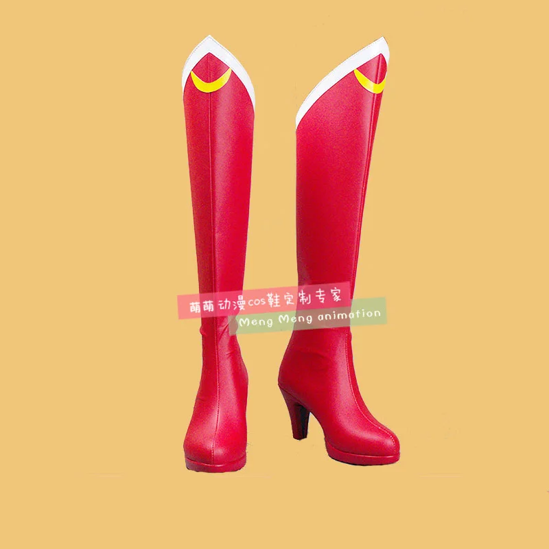 Japanese Anime Sailor Moon Red boots Sailormoon Tsukino Usag