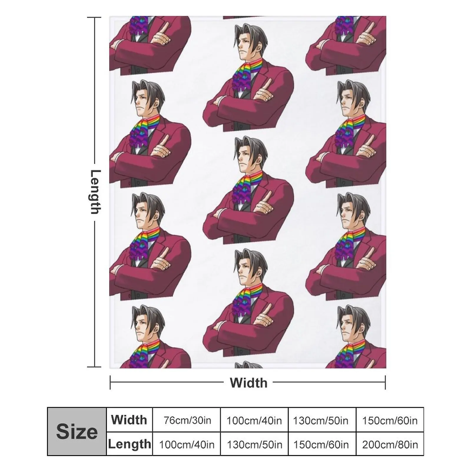 Одеяло Miles Edgeworth Pride декоративные плюшевые пляжные одеяла