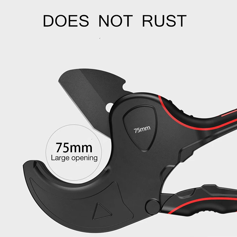 Pipe Cutter 32mm 42mm 63mm 75mm Aluminum Scissors Tube Hose Plastic Pipes PVC/PPR Plumbing Manual Hand Tools | Инструменты