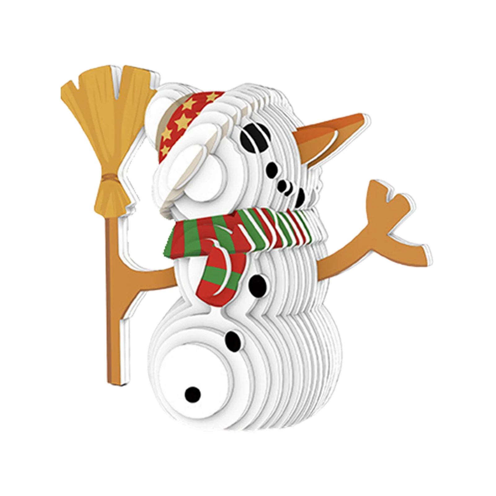 

Wood DIY 3D Puzzle Fun Unique And Educational DIY Wood Christmas Puzzle Toy Kids Arts And Crafts For Indoor Activity With Fun