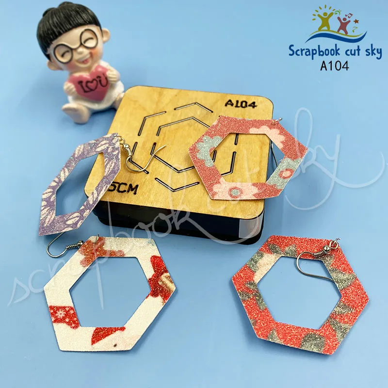 

Earrings Shakes DIY A104 Muyu Wooden Mold Scrapbook Cutting Dies Suitable For Market General Machines