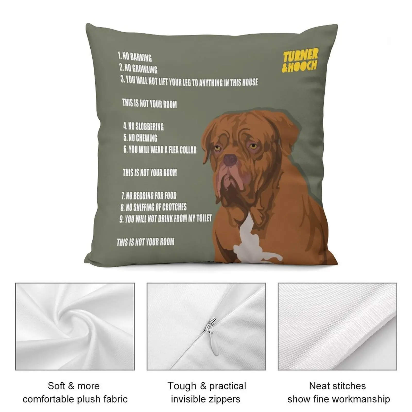 Декоративная подушка TURNER &amp HOOCH для роскошного дивана рождественская наволочка