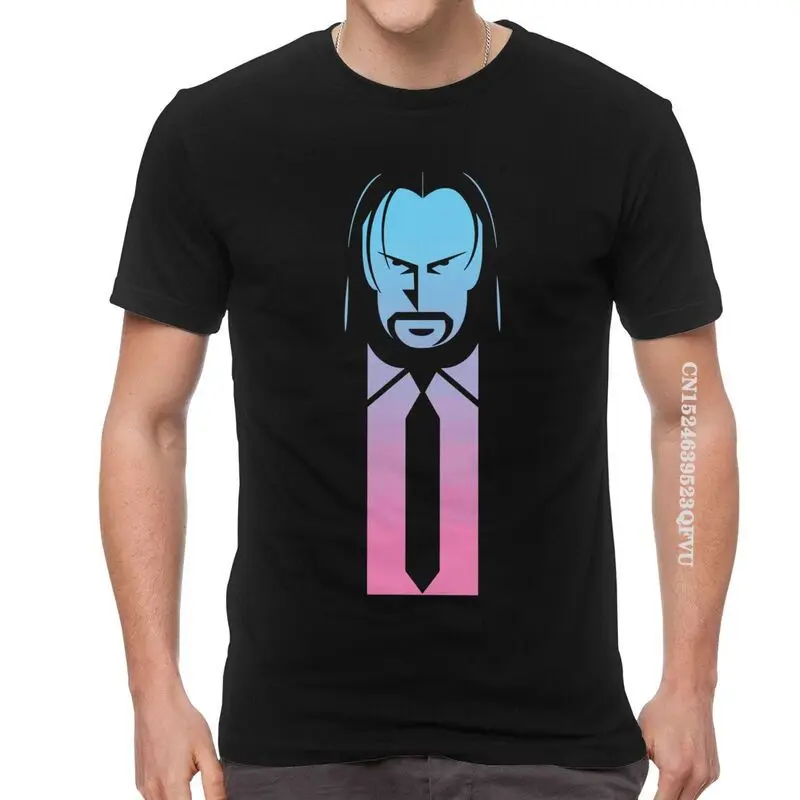 

Футболка мужская оверсайз из хлопка, с принтом Джона фитиля