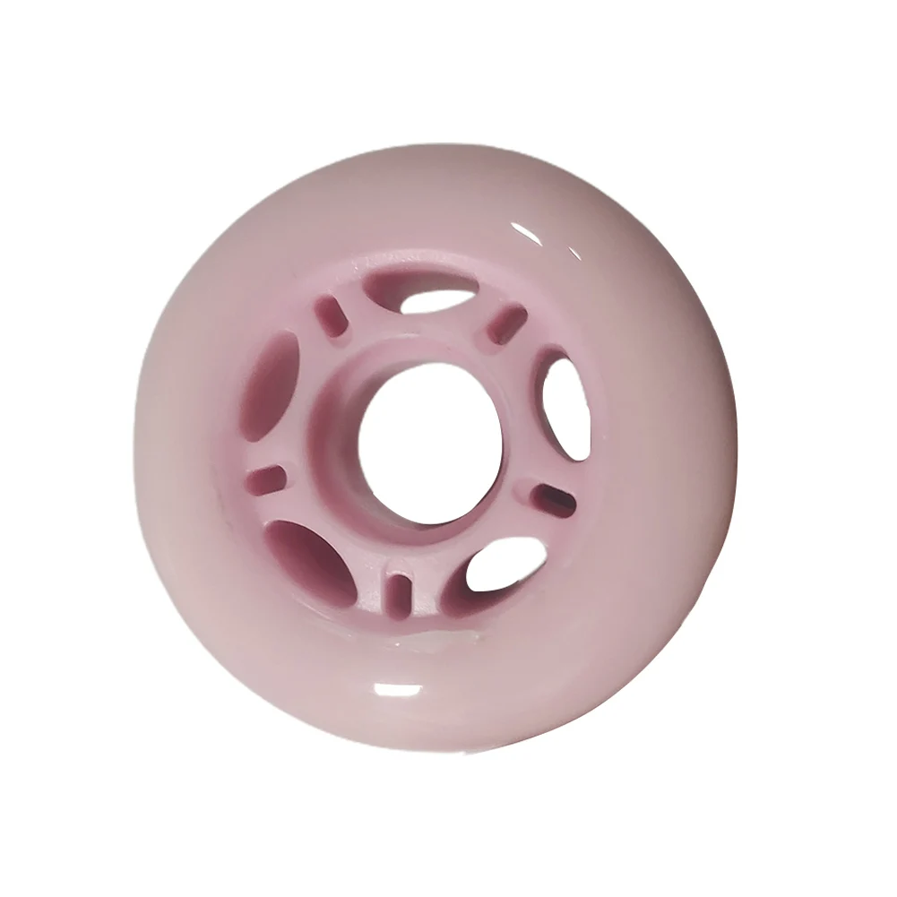

Bearings Roller Skate Wheels 70mm Accessories Pink/Blue/Orange Polyurethane PU Wear-resistant For Skates Luggage
