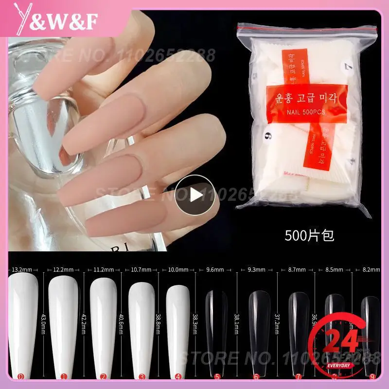 

1~5PCS natural fake nail fingernails Manicure Nail Art Display practice acrylic UV gel varnish tool nail nail