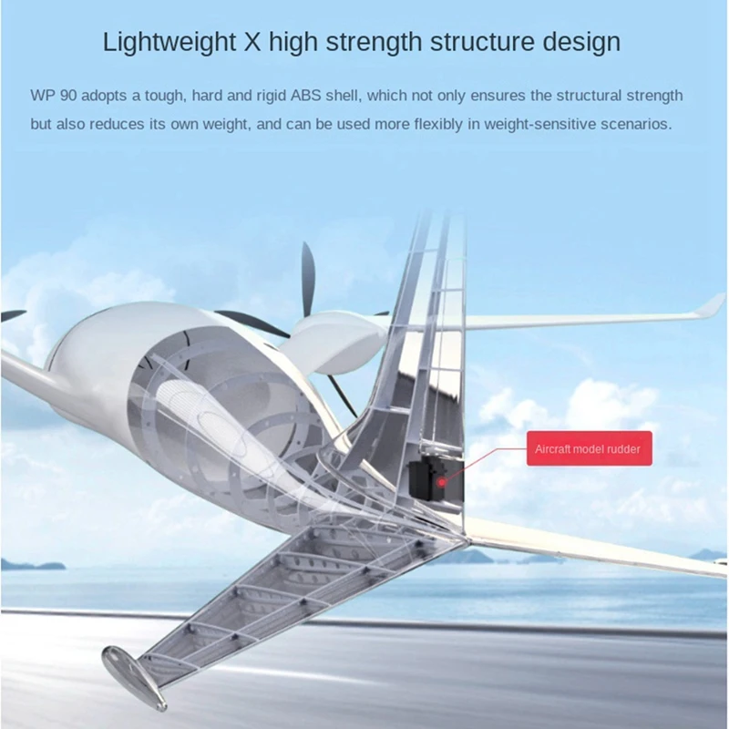 Цифровой сервопривод Waveshare Wp90 2 3 кг с медными зубьями