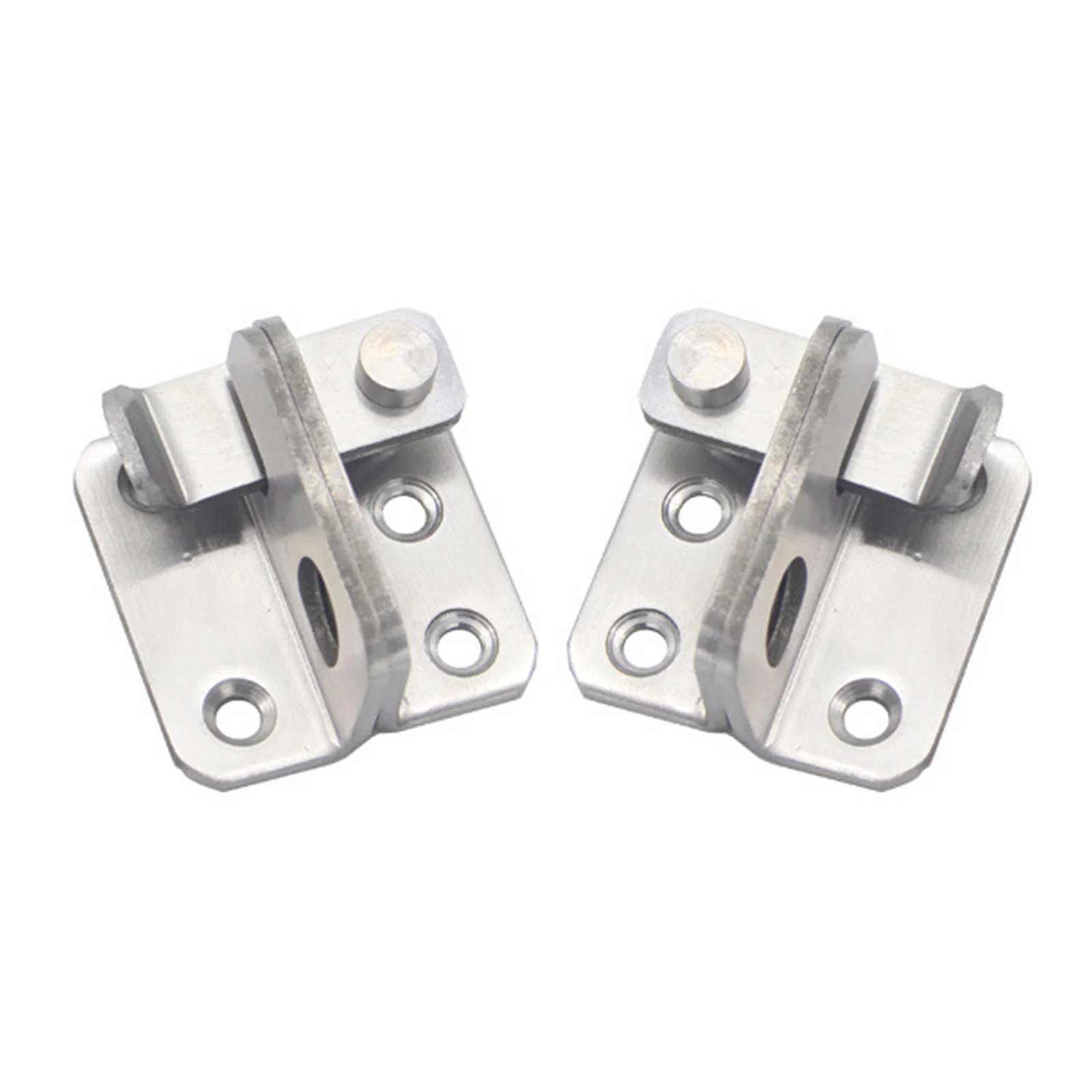 

Turn On Left / Right Bolt Anti-theft Security Door Lock Thick Stainless Steel Home Hardware Thicken Bolt Locker Lock Hasp