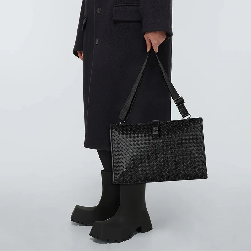 Bv Bottega VenetaЭргономичная вместительная сумка из Воловьей Кожи классически