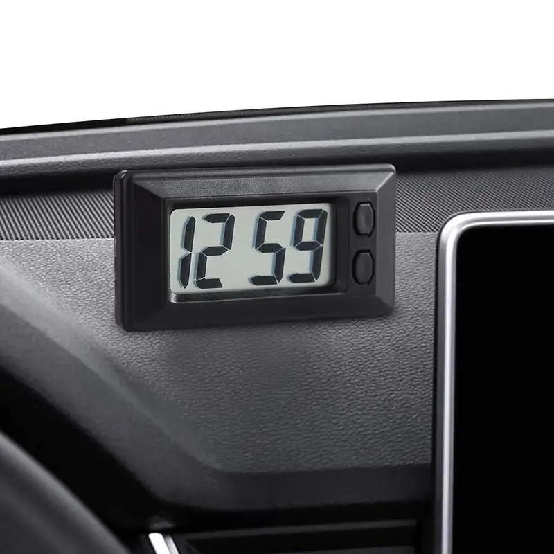 

Car Dashboard Digital Clock LED Digital Clock Vehicle Electronic Digital Clock Self-Adhesive LED Car Dashboard Digital Clock