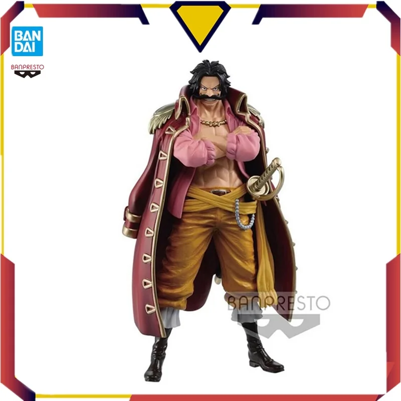 Оригинальный Bandai Аниме One Piece фигурка Роджера DXF Great Fairway and The Country игрушечная