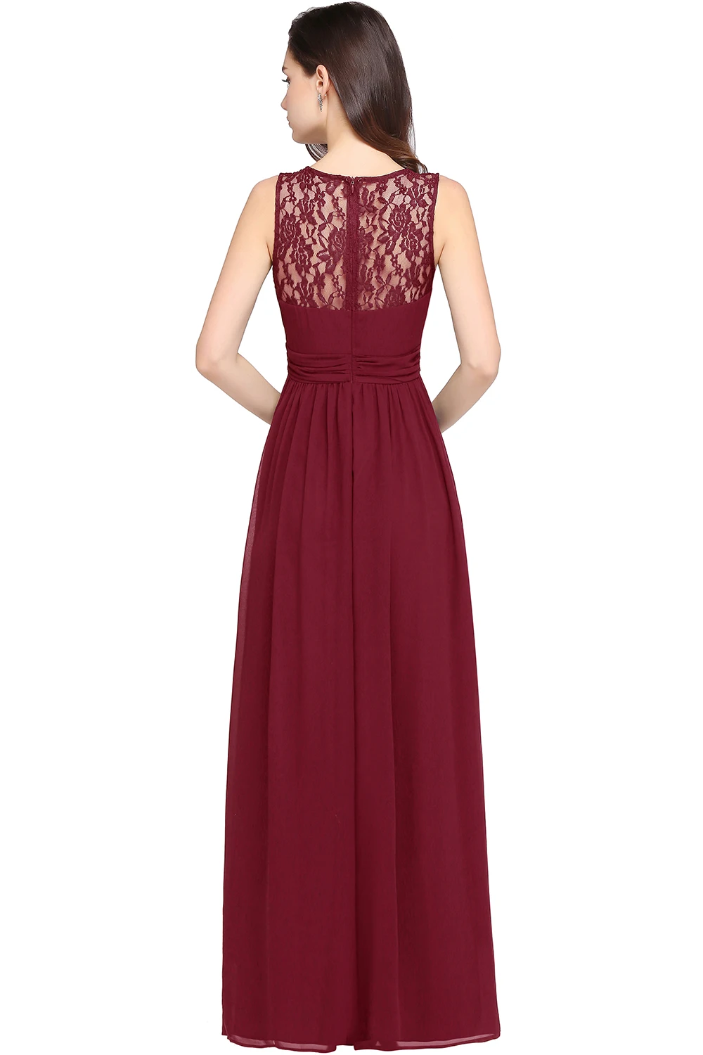 Элегантное Кружевное Женское Платье Макси С Цветочным Принтом Шифоновое Без