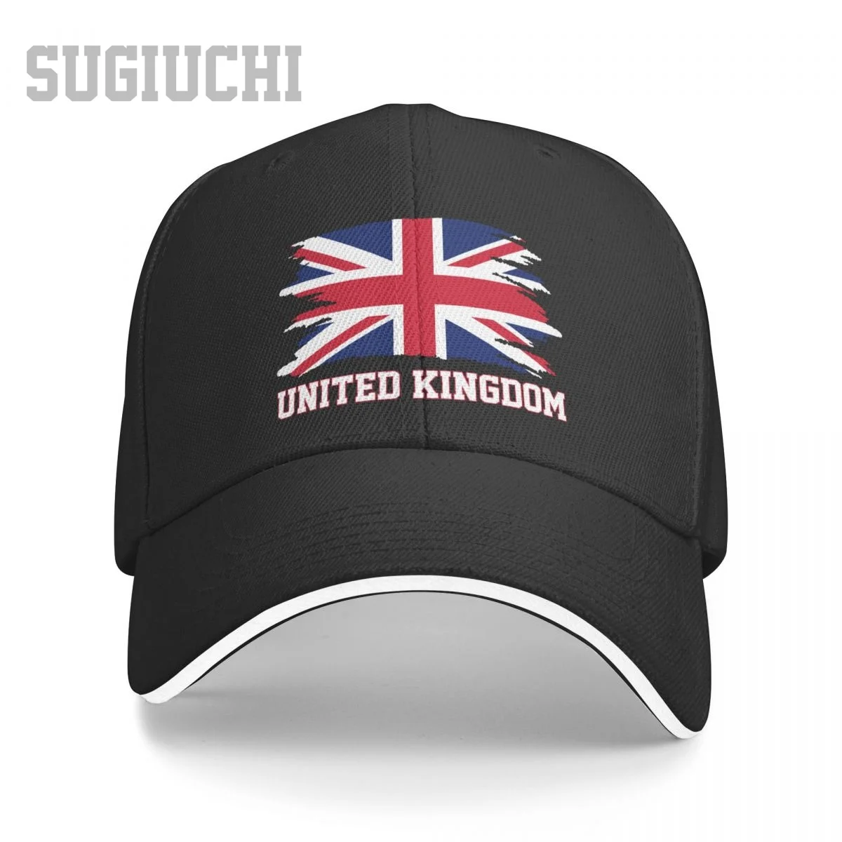 

Unisex Sandwich United Kingdom Flag Great Britain UK Baseball Cap Men Women Hip Hop Caps Snapback Golf Hat Fishing