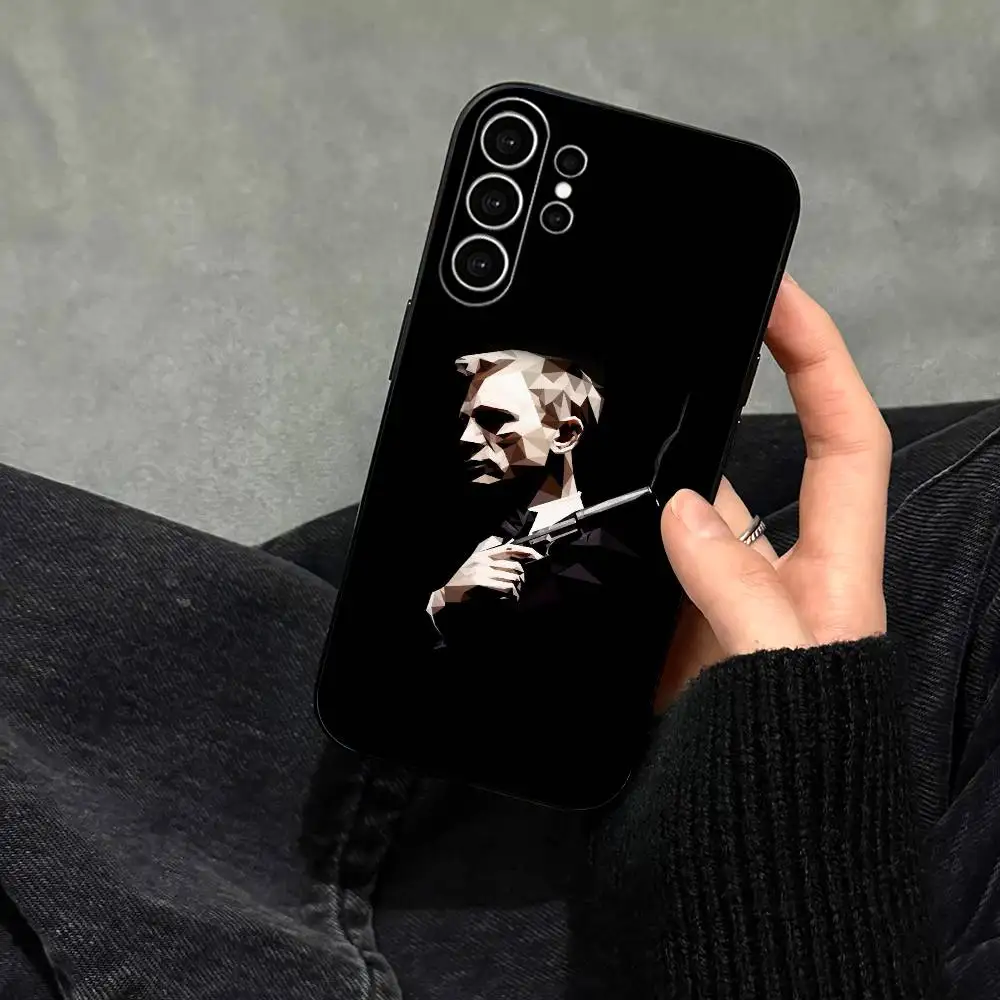 Чехол для телефона 007 Джеймс Бонд для Samsung S25, S24, S21, S22, S23, S30, Ultra, S20, Plus, FE, Note, 10, 9, 5G, черный (art.: 3920db63391b0) - 3920db63391b0
