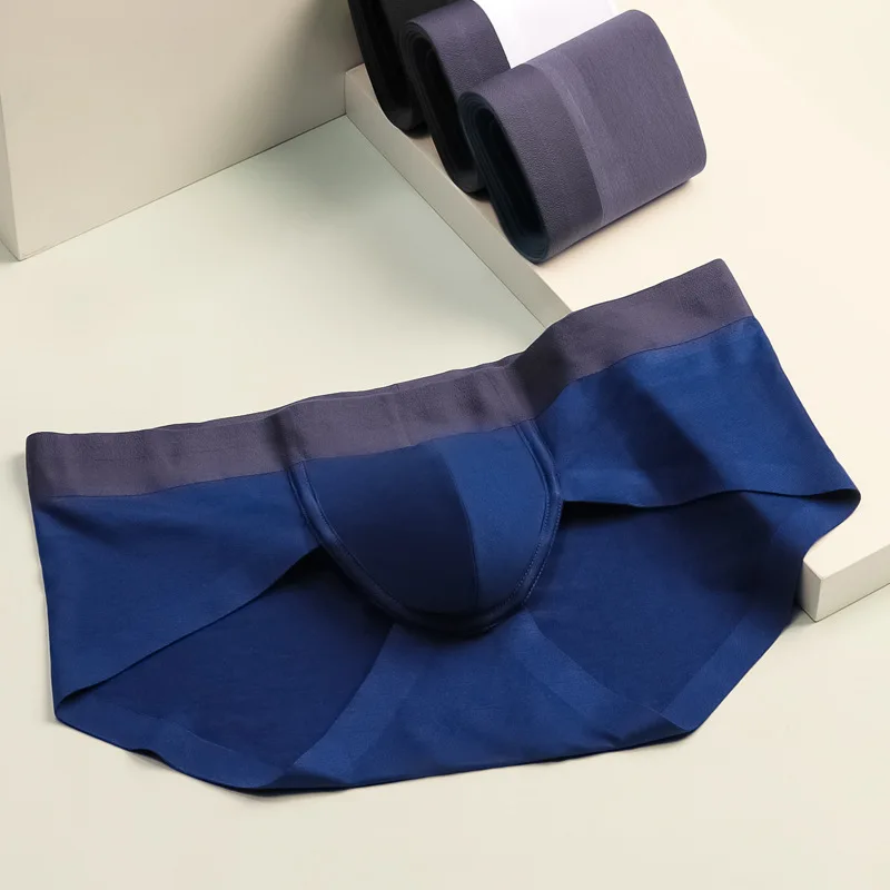 3D Man Sexy Lingerie Breathable Slim Penis Pouch Boxers G thongs Low Erotic Bikini Underwear Gay Brief Seamless Fitness Cloth
