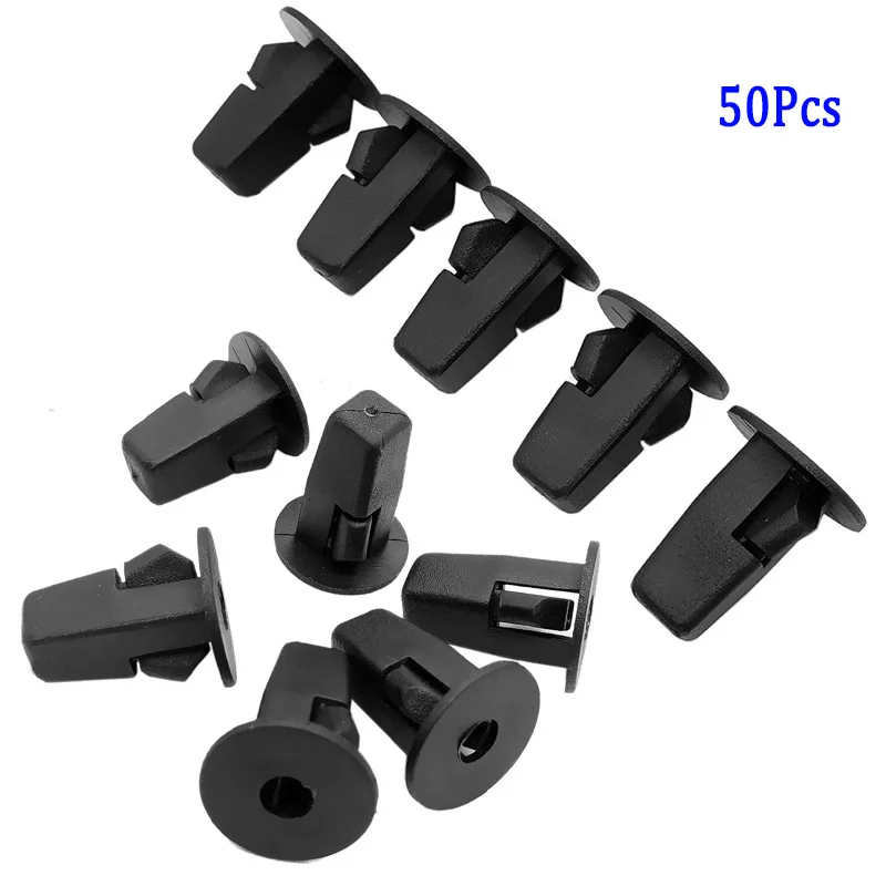 

50pcs Fender Liner Screw Plastic Rivet Fastener Clips For Toyota For Lexus Auto 90189-06013 For 8X8mm Holes Plastic Replacement