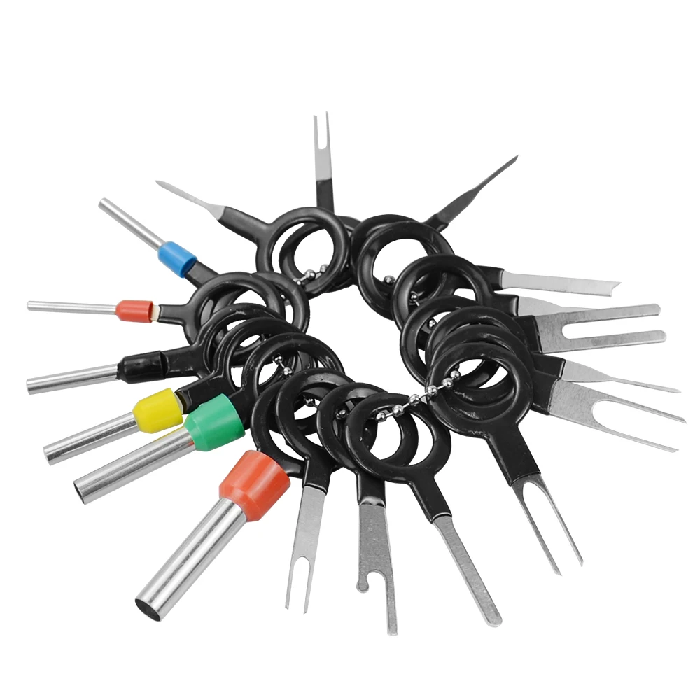 18 шт. инструмент для снятия клемм обжимной соединитель автомобильной