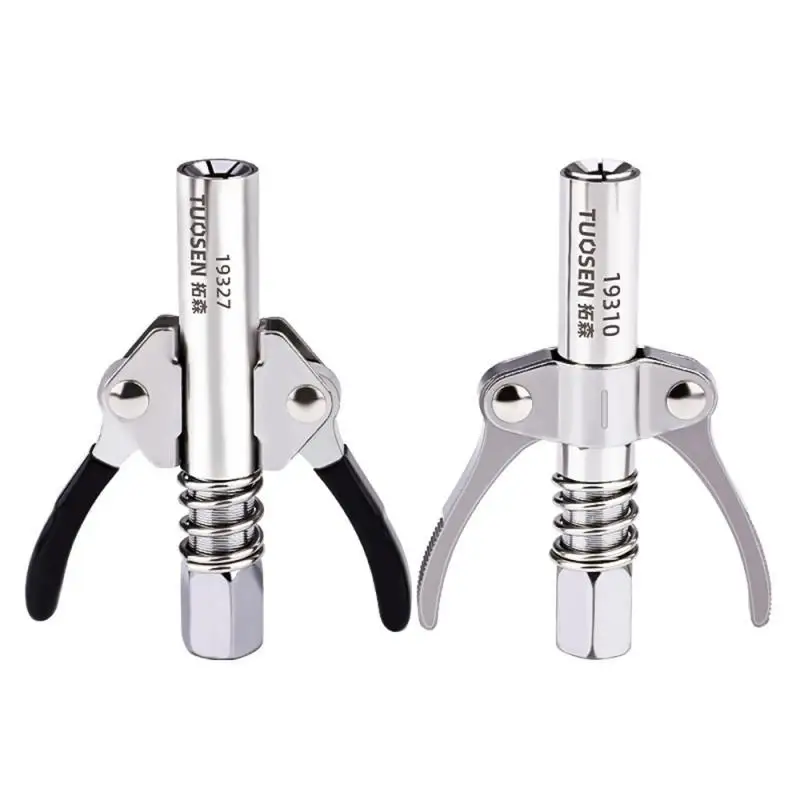 

Double Handle Grease Gun Coupler Locking Pliers Type Oil Injection Nozzle Gear High Pressure Single Handle Oil Nozzle Manual