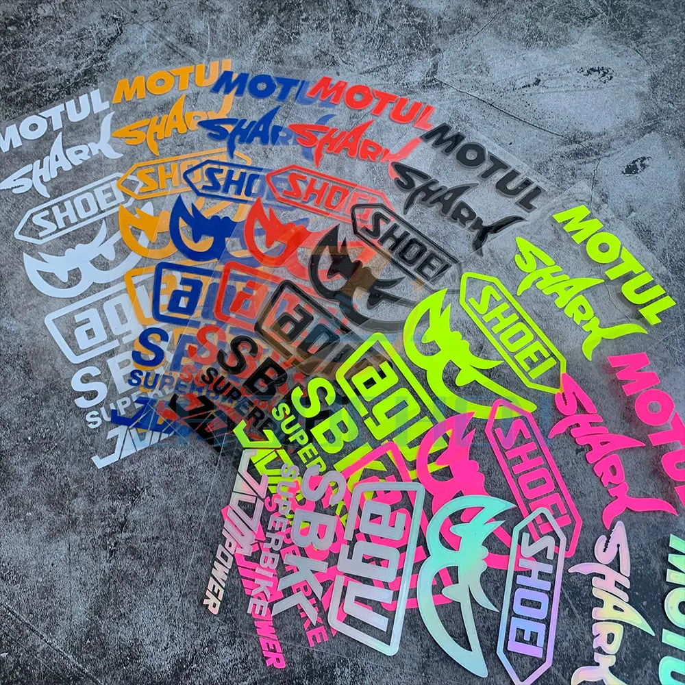 

Reflective Car Helmet Motorcycle Stickers Gant CF Moto Cross Accessories Cafe Racer Motocykl Touring Dirt Bike Sportster Pitbike