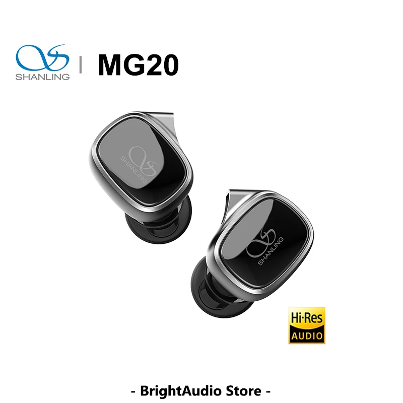 SHANLING MG20 1DD Динамический драйвер Hi-Res Audio Наушники-вкладыши IME с разъемом 0 78 мм