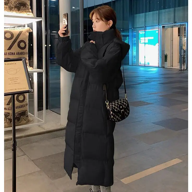 Winter Women's Cold Coat Jackets Parkas Super Hot Coats Hooded Long Cotton Padded Jacket Womens Winter Clothing 2022 Fashion