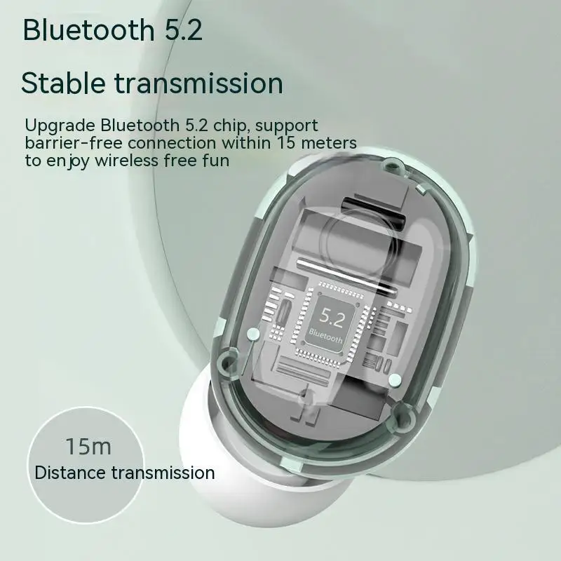 Фото J15 Bluetooth-наушники; Настоящие Беспроводные спортивные наушники с шумоподавлением; Длительный срок службы; Высокое качество звука; TWS-наушники №2