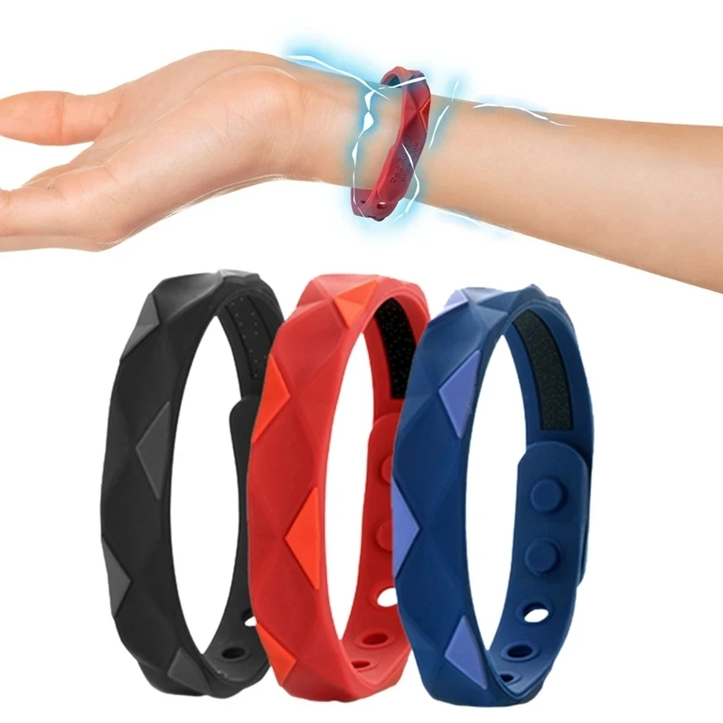 

Classic Infrared Negative Ions Wristband Ions Titanium Germanium Wristband Bracelet Balance Energy Balance Human Body Jewelry