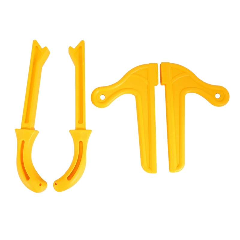 

Акция! 4 шт. T1 T2 ручная защита опилки деревянная пила Набор Push Stick для столярного стола Деревообработка HT2381