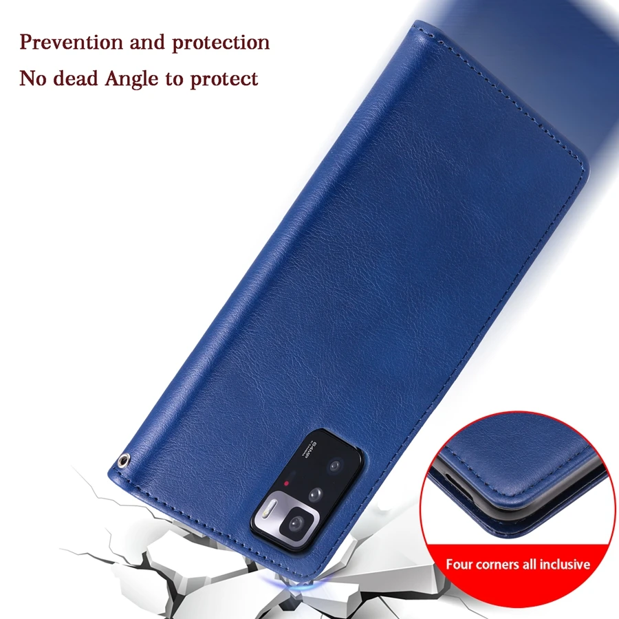 Wallet Flip Leather Case For Xiaomi Redmi 10 9 9A 9C 9T Note 11 11S 11 Pro 10 10S 10 Pro 9 Pro 8 Pro 7 Mi Poco X4 Pro M4 Pro 11T