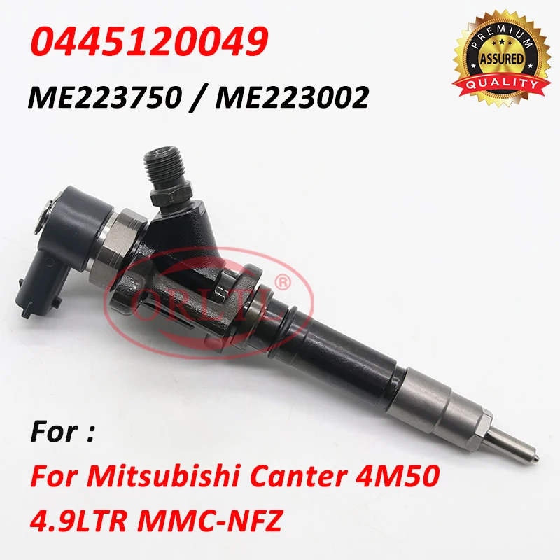 

0445120049 Genuine Diesel New Injector 0 445 120 049 For Mitsubishi Canter 4M50 4.9LTR MMC-NFZ ME223002 ME223750