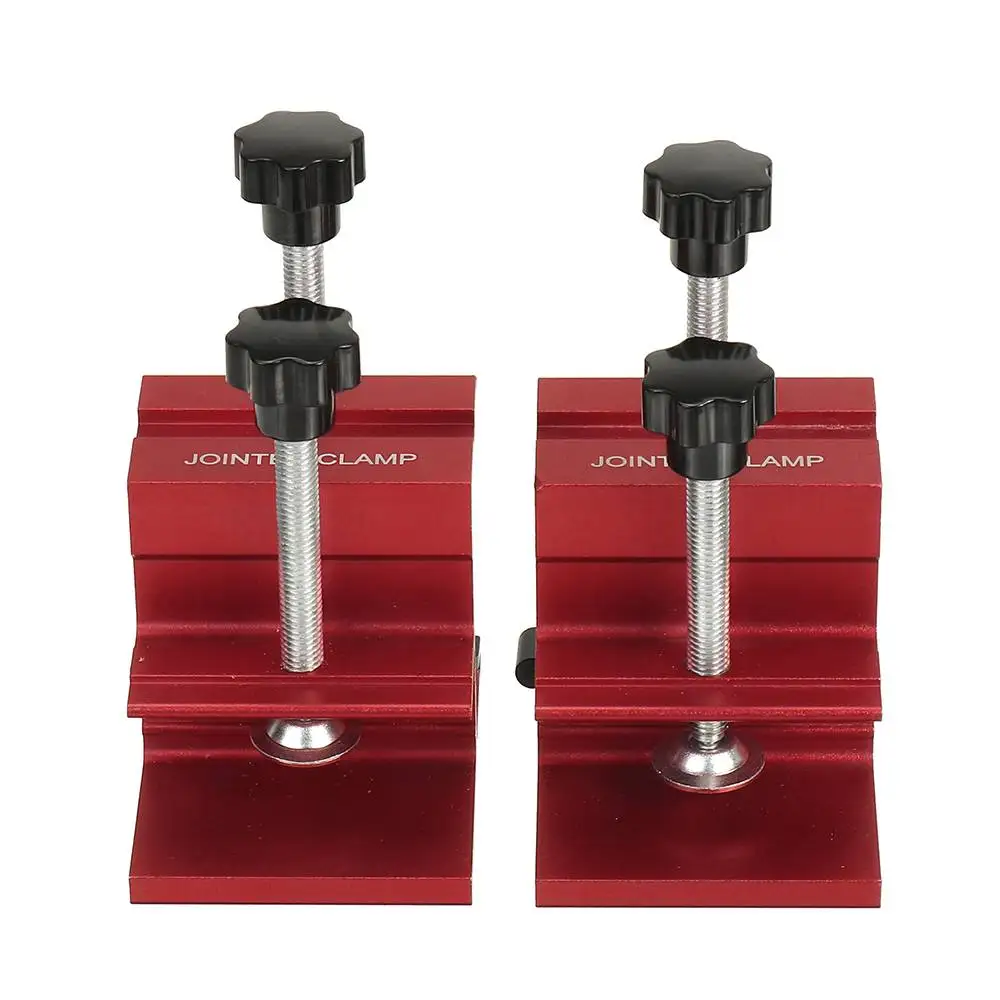 

2PCS/Set Jointer Clamp Aluminum Alloy Kit Cutting Parallel Clamp With Extendable Swing 67mm Arm For Woodworking Clamps