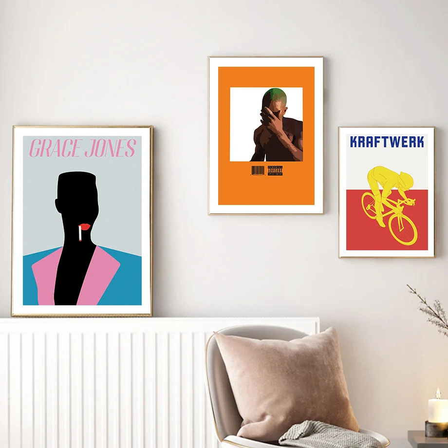 Музыкальные постеры в стиле ретро выполненные различными группой Fleetwood Mac