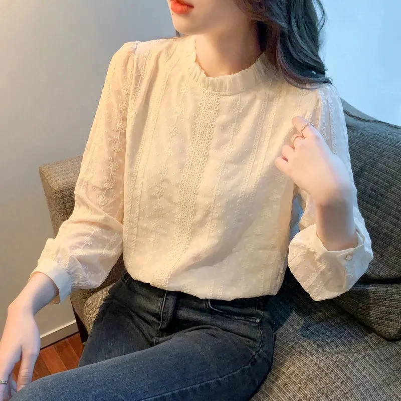 Женский модный Свободный пуловер на весну и лето нижняя рубашка топ Женская