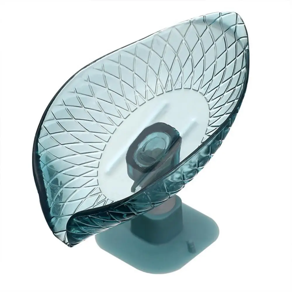 

New Leaf Shape Soap Container Soap Storage Tray Toilet Goods Container Soap Dish Bathroom Tools Supplies Drain Holder Tray Dish