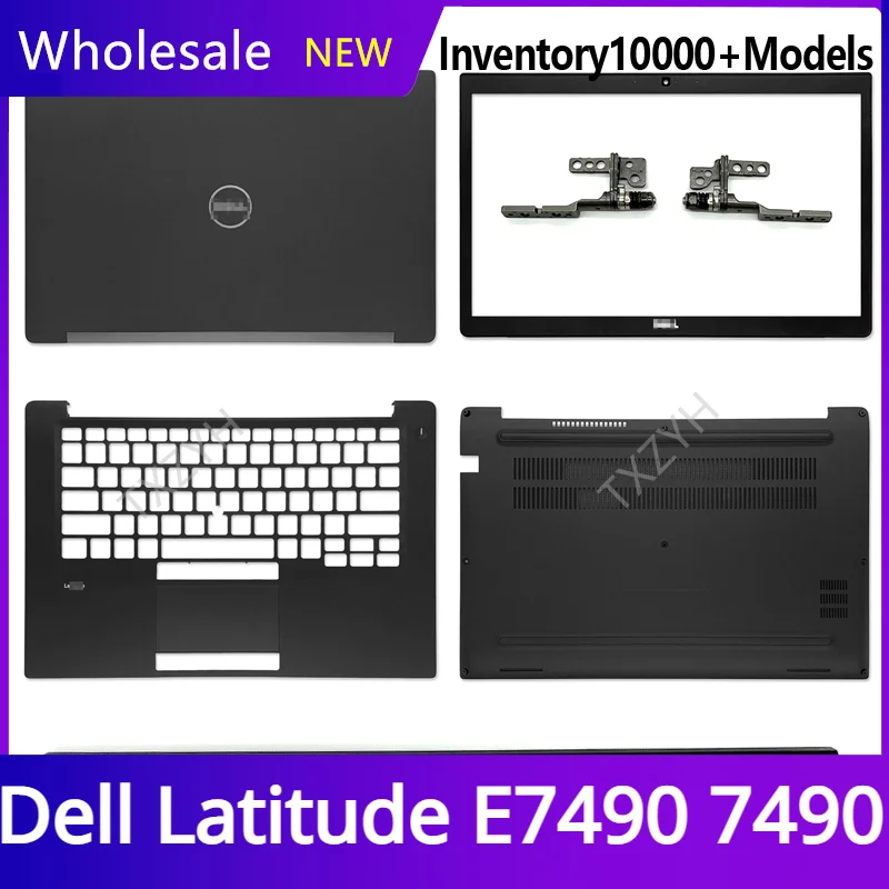 

New Original For Dell Latitude E7490 7490 Laptop LCD back cover Front Bezel Hinges Palmrest Bottom Case A B C D Shell
