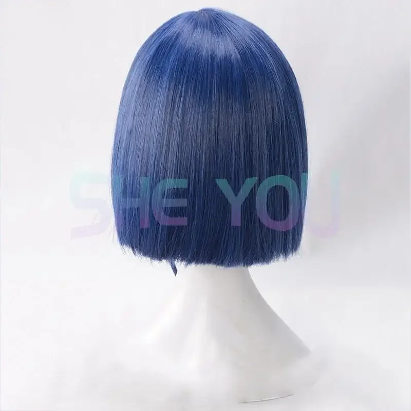 DARLING in the FRANXX 015 Ичиго Код Короткие синие стильные термостойкие синтетические