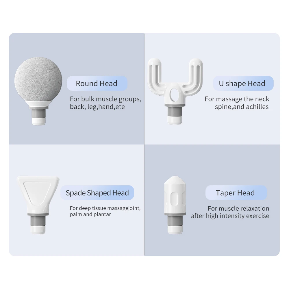 Высокочастотный массажный пистолет для расслабления мышц Электрический