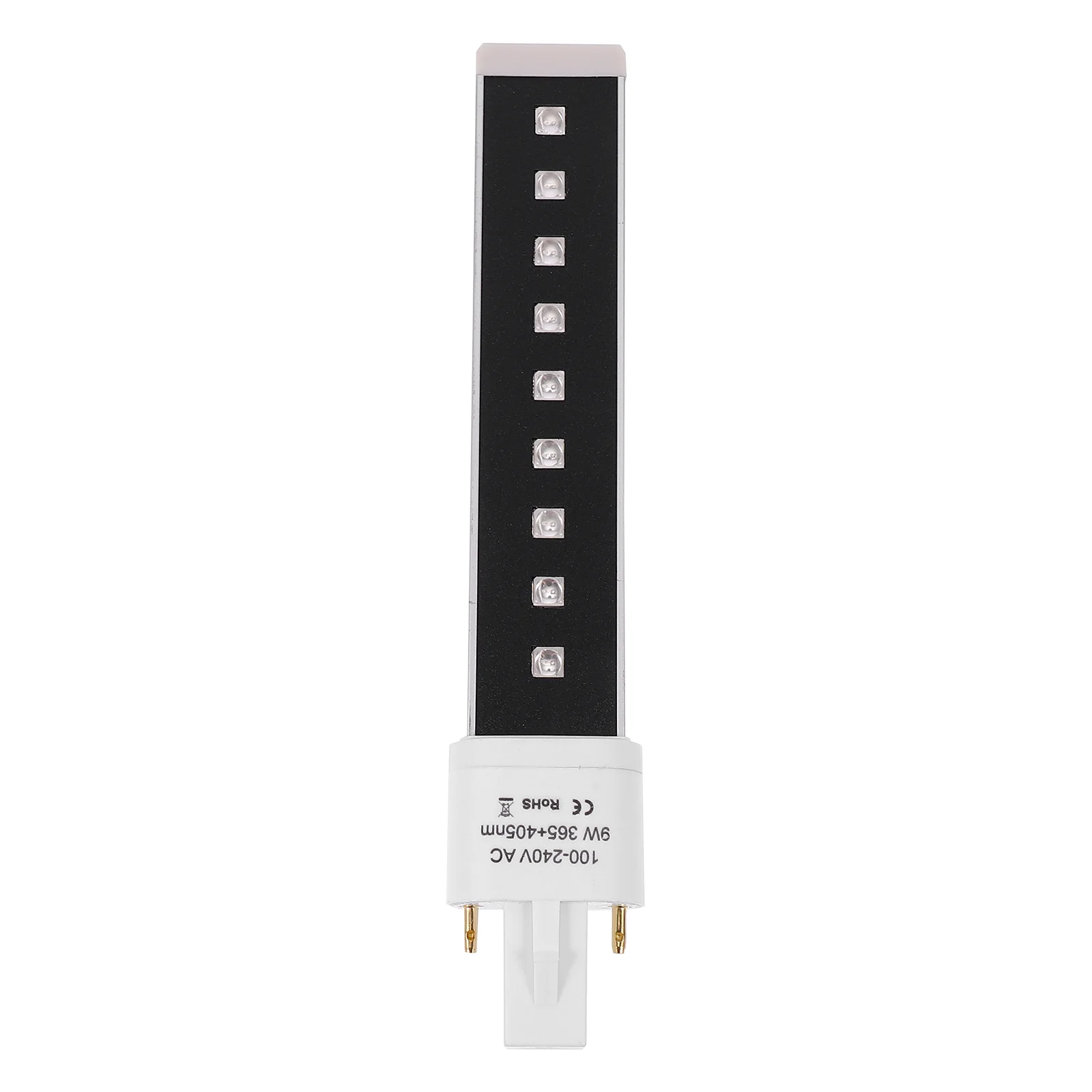 9 W Phototherapy Machine Lamp Black Light Bulb Nail Blacklight Parties UV LED Curing Glass Fluorescent Bulbs