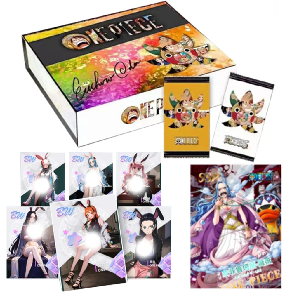 

Anime One Piece Grand Line Luffy Roronoa Zoro Sanji NicoRobin BW SKP Collection Card Rare Collection Card Children's Toys Gifts