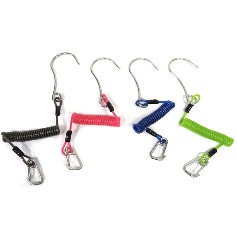 

Оборудование из нержавеющей стали, крючки для дайвинга, аксессуары для подводного плавания, пружинный удлинитель, веревка для дайвинга, оди...