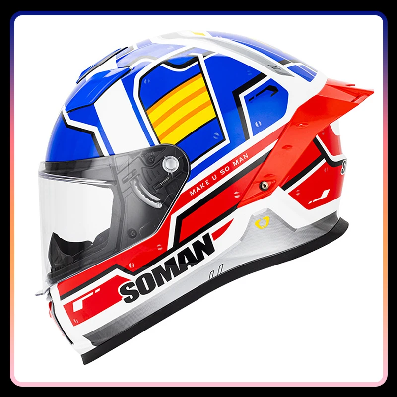 Мотоциклетные шлемы на все лицо для мужчин и женщин защитная Кепка из