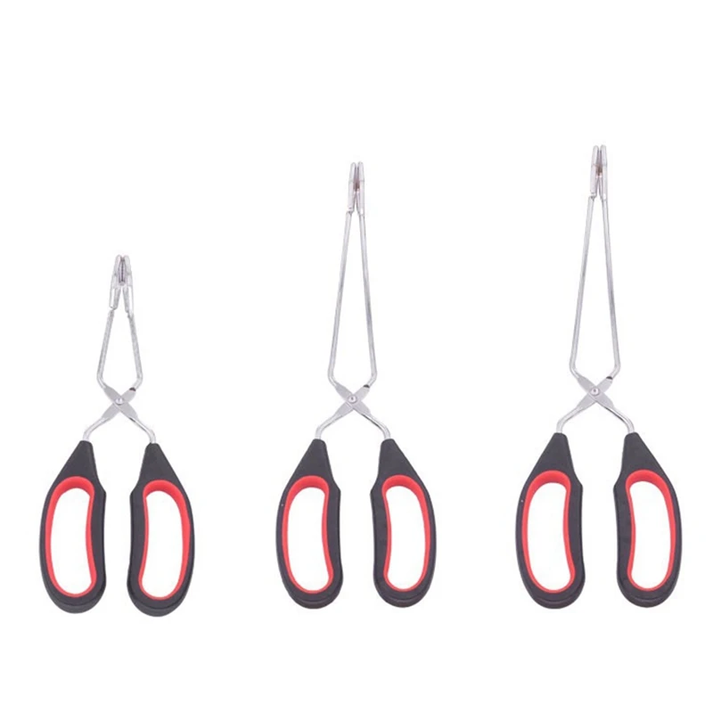 Ножничные плоскогубцы с удобной ручкой сверхдлинные из нержавеющей стали для