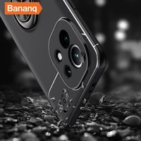 bananq shockproof stand case for xiaomi civi play mix 2 4 2s ring holder phone back cover for note 9 pro max 3 9s 10 lite