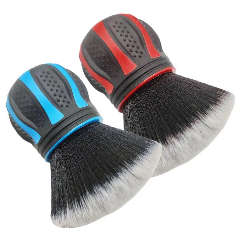 

Universal Car Detailing Brush Portable Auto Soft Bristles Dust Cleaning Brush Vehicle Dashboard Dusting Brush Interior Accessory