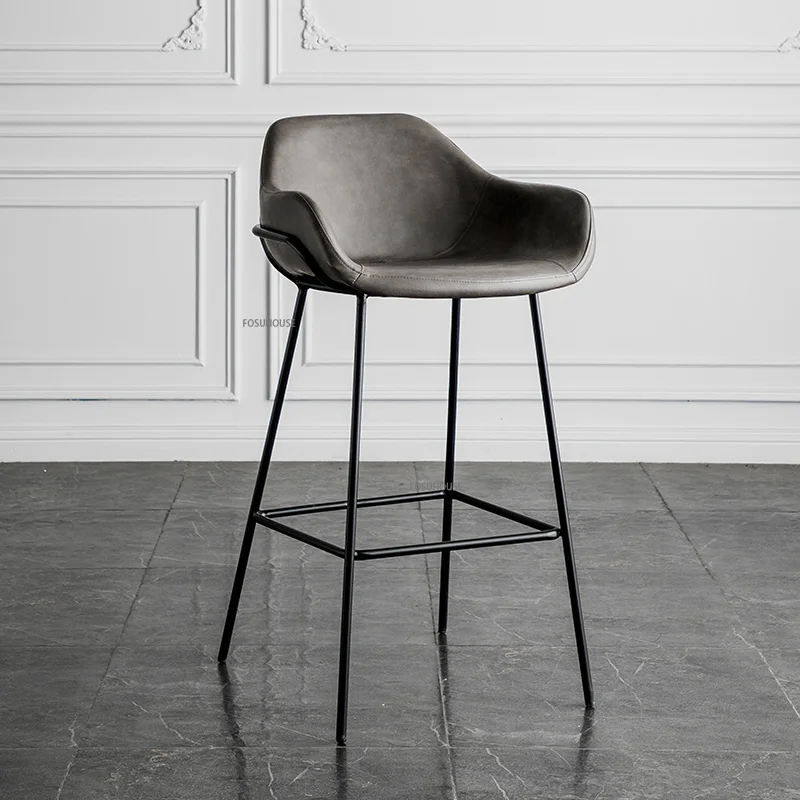 

Modern Accents Bar Stool Counter Foldable Comfy Salon Single Outdoor Style Outdoor Luxury Chair Hanging Cadeira Nordic Furniture