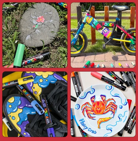 Маркеры Uni Posca 24/36 цветов