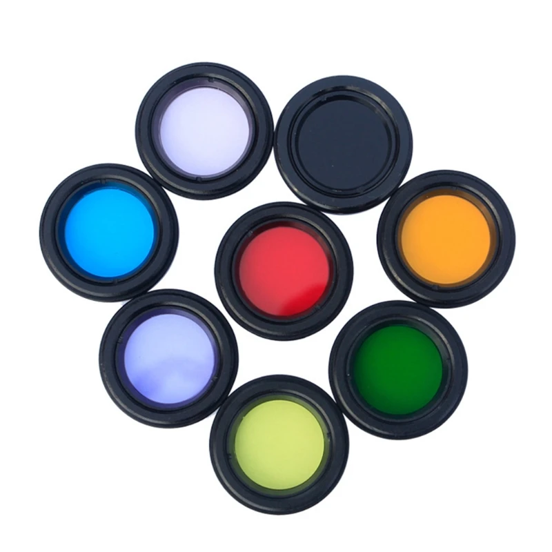 

Lens Filter Eyepiece Lens Filter 1.25"/31.7mm Telescope Eyepiece Lens 8 Pieces