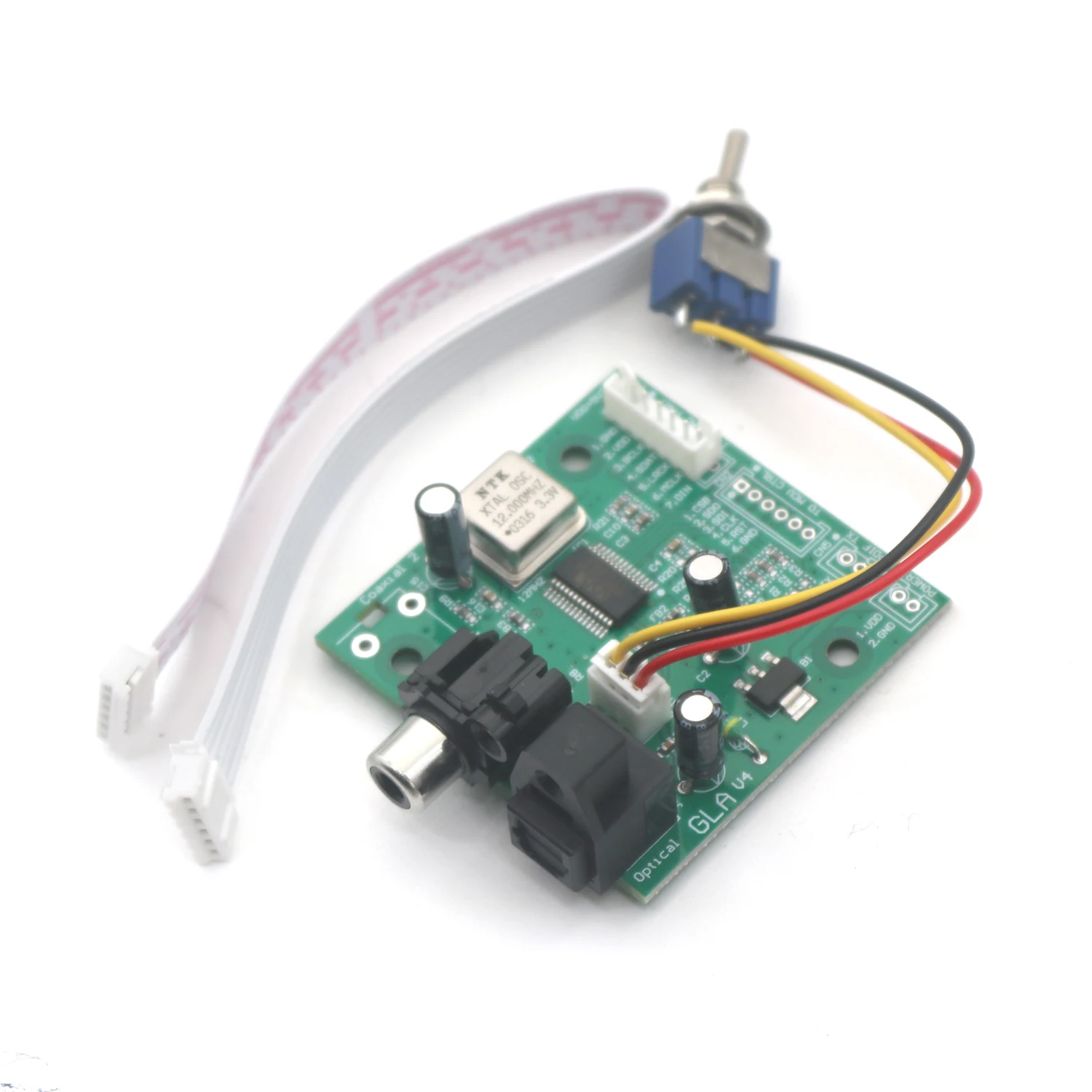 

Плата аудиоресивера SPDIF WM8805 с коаксиальным волокном, частота дискретизации от 32 к до 192 к с выходом I2S